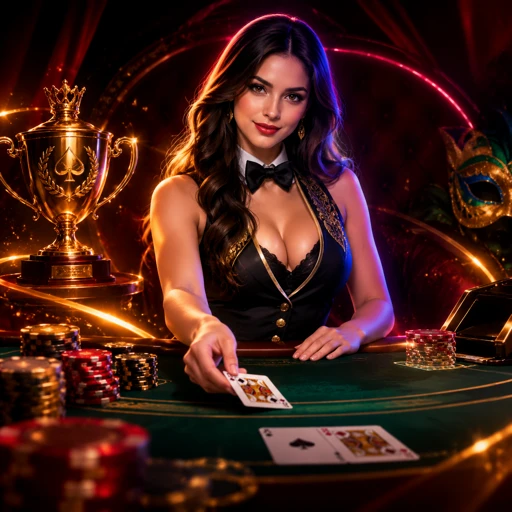 Mão de blackjack somando 21 com ás de espadas e uma figura